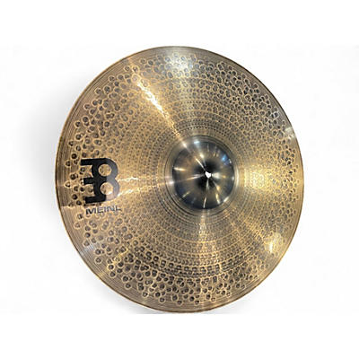 Used MEINL 19in pure alloy custom 19in  med thin crash Cymbal