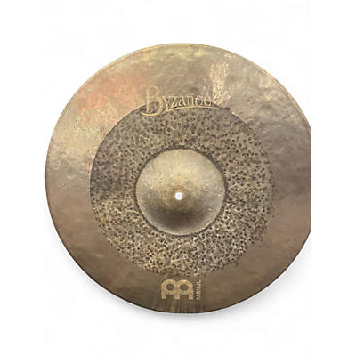 Used MEINL 20in BYZANCE DUAL CRASH RIDE Cymbal