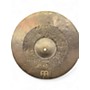 Used MEINL 20in BYZANCE DUAL CRASH RIDE Cymbal 40