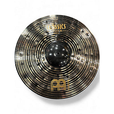 Used MEINL 20in CLASSIC CUSTOM DARK RIDE Cymbal