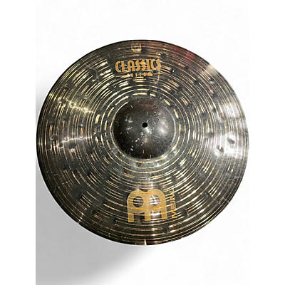 Used MEINL 20in CUSTOM DARK RIDE Cymbal