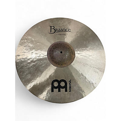 Used MEINL 21in BYZANCE POLYPHONIC RIDE Cymbal