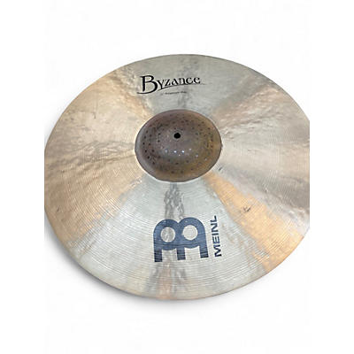 Used MEINL 21in Byzance polyphonic ride Cymbal
