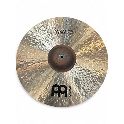 Used MEINL 21in Byzane polyphonic ride Cymbal
