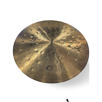 Used MEINL 22in BYZANCE FLAT CLUB RIDE Cymbal