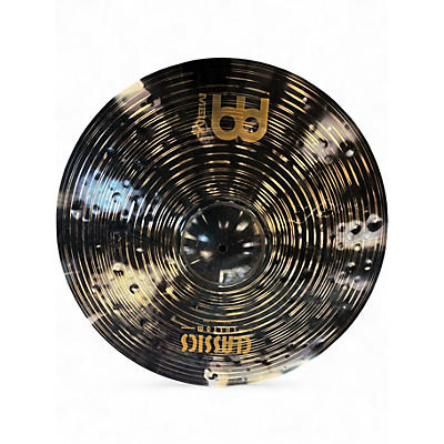 Used MEINL 22in CLASSIC CUSTOM DARK CRASH RIDE Cymbal