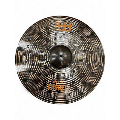 Used MEINL 22in CLASSIC CUSTOMS DARK CRASH RIDE 22" Cymbal