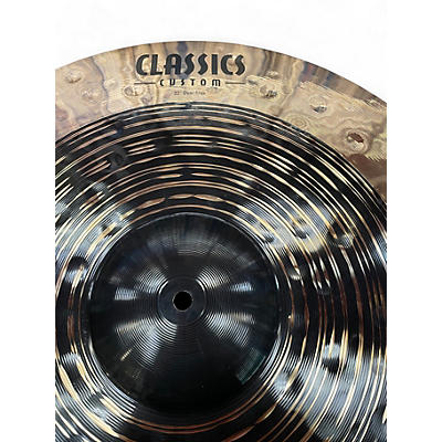 Used MEINL 22in classic custom dual ride Cymbal