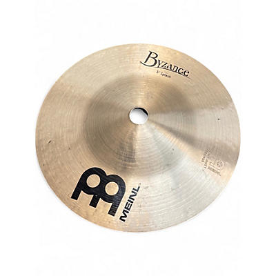 Used MEINL 6in Byzance Splash Brilliant Cymbal