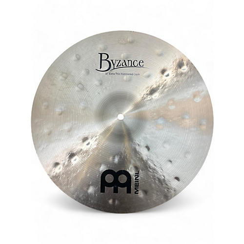 MEINL Used MEINL Byzance Extra Thin Hammered Crash Cymbal 38