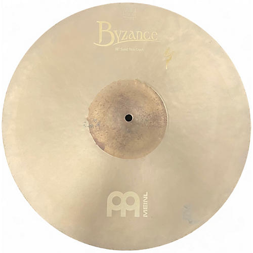 MEINL Used MEINL Byzance Vintage Series Benny Greb Sand Thin Crash Cymbal 38