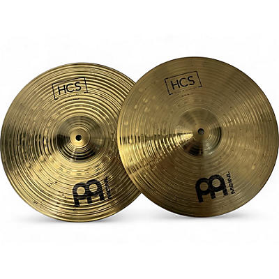 MEINL Used MEINL HCS Hi Hat Pair Cymbal