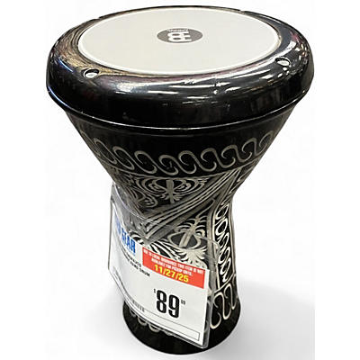 Used MEINL Hand Engraved Aluminum Doumbek Hand Drum