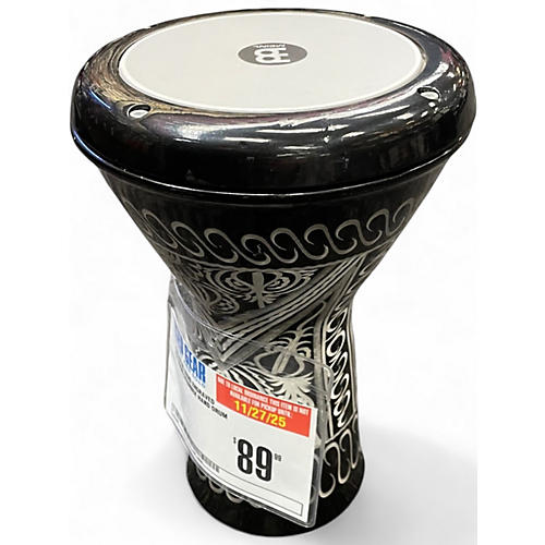 Used MEINL Hand Engraved Aluminum Doumbek Hand Drum