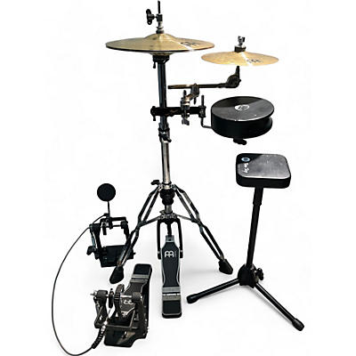 MEINL Used MEINL cajon drumset with cymbals and hardware