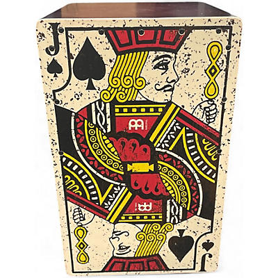 Used MEINL jack of spades cajon Cajon