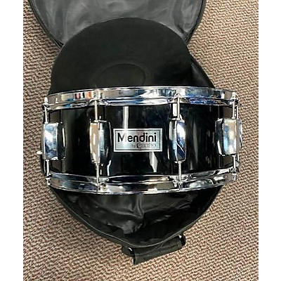 Used MENDINI 14X5.5 14X5.5 STUDENT SNARE DRUM Drum Black