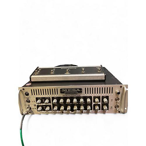 Used MESA/Boogie Big Block Titan V12 1400W Tube Bass Combo Amp