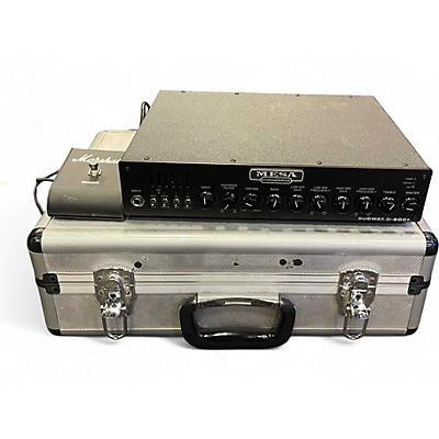Used MESA/Boogie D800 PLUS W/ CASE AND FOOTSWITCH Bass Amp Head