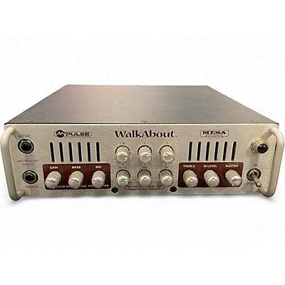 Used MESA/Boogie M-PULSE WALKABOUT Tube Bass Amp Head
