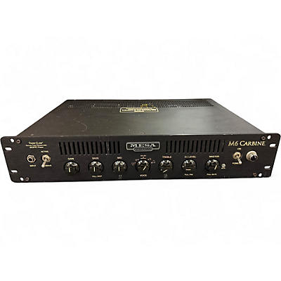 Used MESA/Boogie M6 Carbine 600W Tube Bass Amp Head