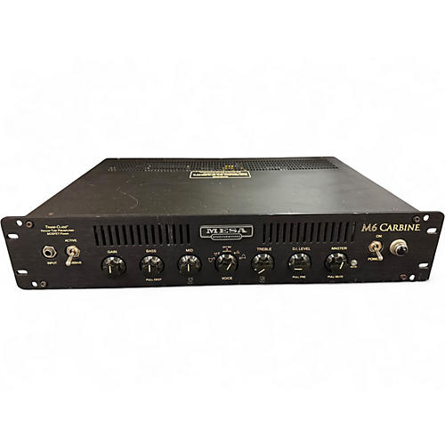 Used MESA/Boogie M6 Carbine 600W Tube Bass Amp Head