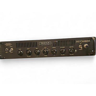 Used MESA/Boogie M6 Carbine 600W Tube Bass Amp Head