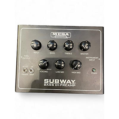 Used MESA/Boogie SUBWAY BASS DI-PREAMP Bass Preamp