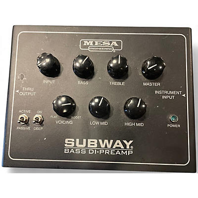 Used MESA/Boogie SUBWAY BASS DI PREAMP Direct Box