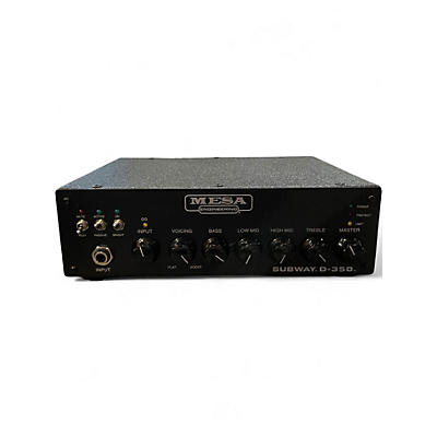 Used MESA/Boogie SUBWAY D-350 Bass Amp Head