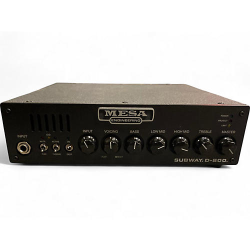 MESA/Boogie Used MESA/Boogie SUBWAY D-800 Bass Amp Head