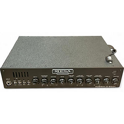 Used MESA/Boogie SUBWAY D 800+ Bass Amp Head