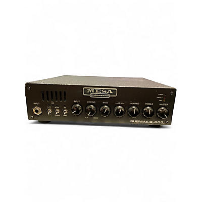 Used MESA/Boogie SUBWAY D-800 Bass Amp Head