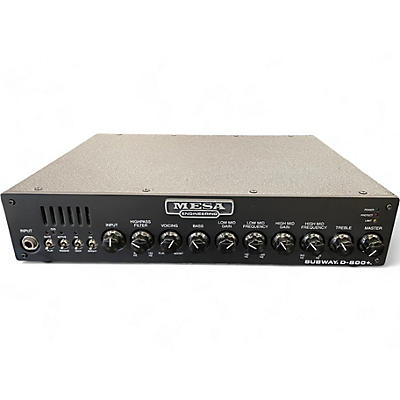 Used MESA/Boogie SUBWAY D 800 Bass Amp Head
