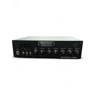 Used MESA/Boogie SUBWAY D-800 HEAD Bass Amp Head