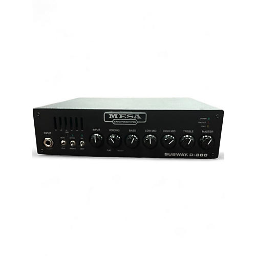 Used MESA/Boogie SUBWAY D-800 HEAD Bass Amp Head