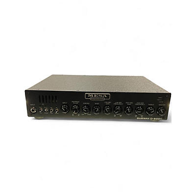Used MESA/Boogie SUBWAY D800+ Bass Amp Head