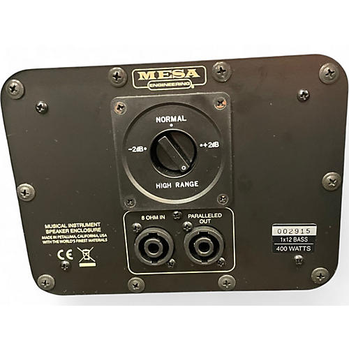 Used MESA/Boogie Subway 1x12 Bass Cabinet