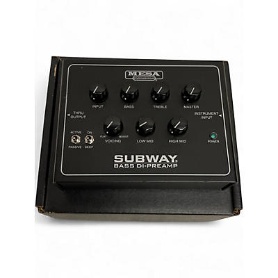 Used MESA/Boogie Subway Bass DI Effect Pedal