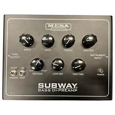 Used MESA/Boogie Subway Bass DI-Preamp Direct Box