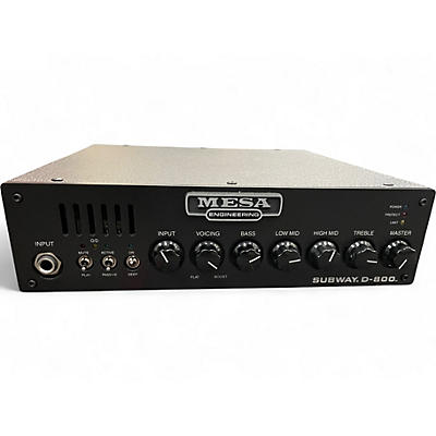 Used MESA/Boogie Subway D800 Bass Amp Head