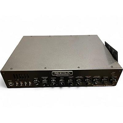 Used MESA/Boogie Subway D800+ Bass Amp Head
