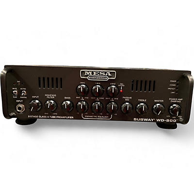 Used MESA/Boogie Subway WD-800 Tube Bass Amp Head