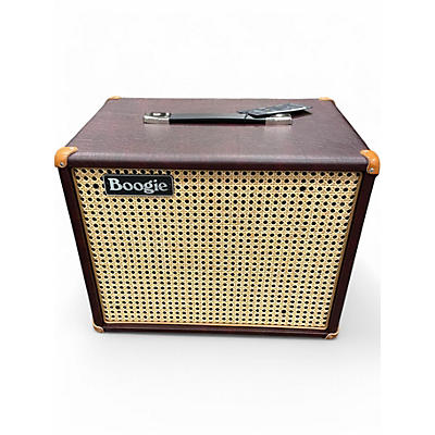 Used MESA/Boogie Thiele 1x12 8Ohm Wine Taurus Wicker Grille Guitar Cabinet