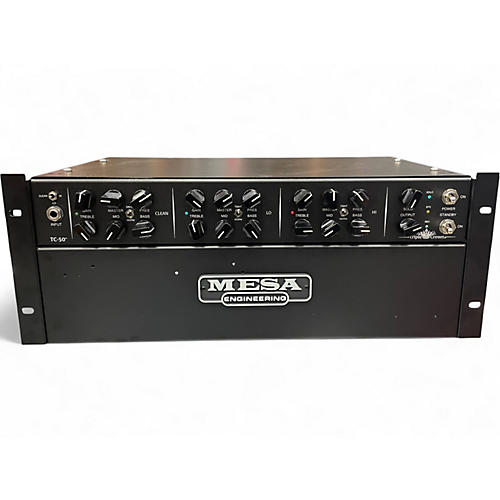 Used MESA/Boogie Triple Crown TC-50 Rackmount  Tube Guitar Amp Head