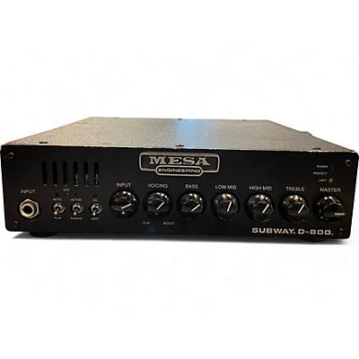 Used MESA/Boogie sub way d-800 Tube Bass Amp Head