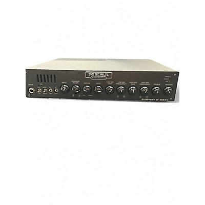 Used MESA/Boogie subway d-800+ Bass Amp Head