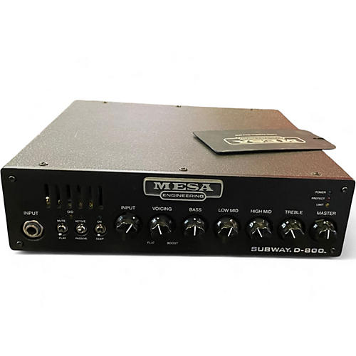Used MESA/Boogie subway d800 Tube Bass Amp Head