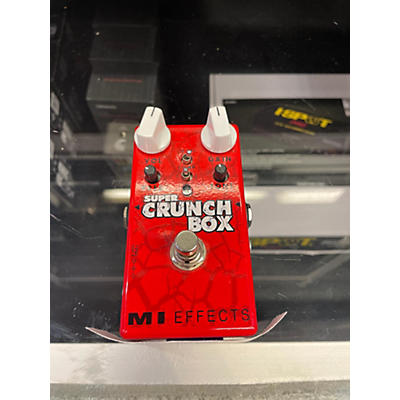 Mi Effects Used MI EFFECTS SUPER CRUNCH BOX Effect Pedal