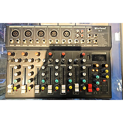 Micfuns Used MICFUNS M-7 Unpowered Mixer